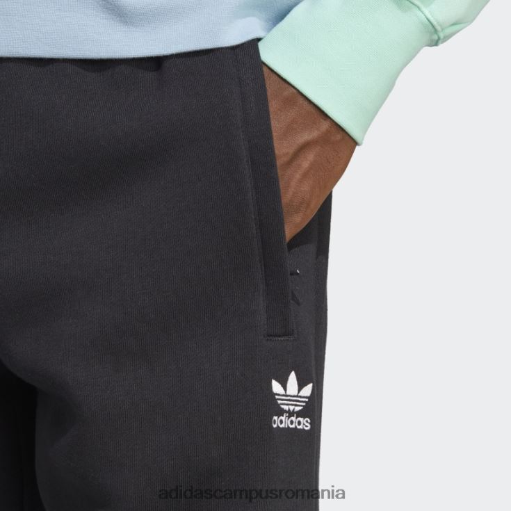 adidas campus romania pantaloni de jogging trefoil essentials negri bărbați negru J266N213075