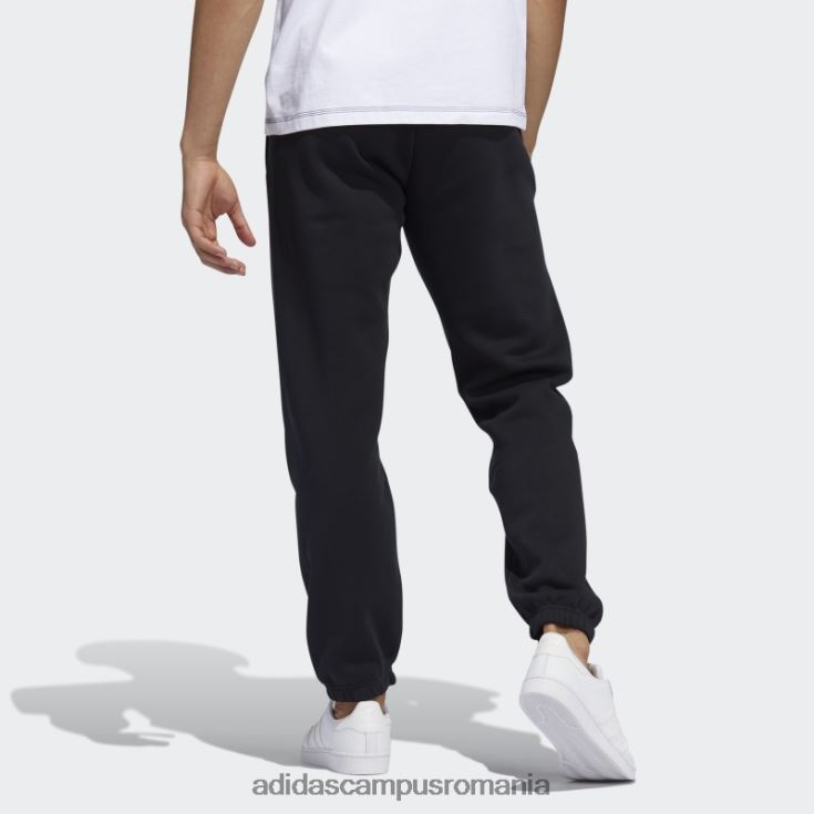 adidas campus romania pantaloni de jogging trefoil script negru bărbați negru J266N215157