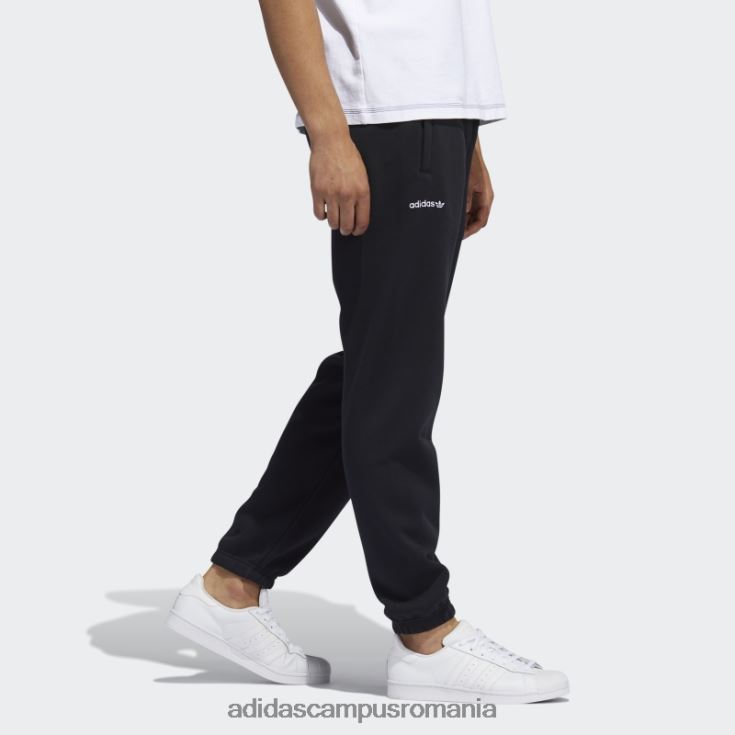 adidas campus romania pantaloni de jogging trefoil script negru bărbați negru J266N215157