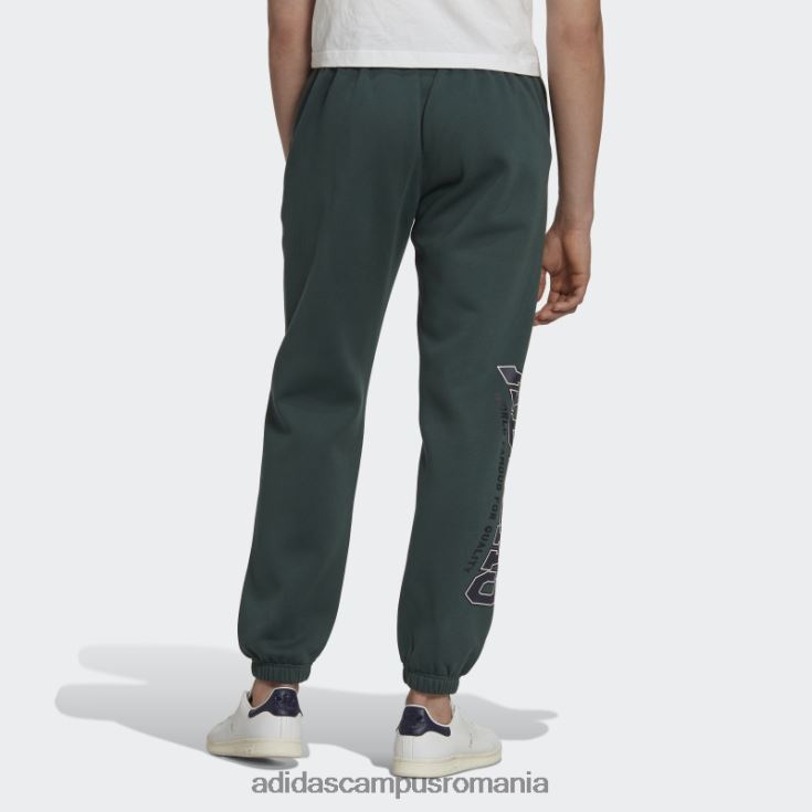 adidas campus romania pantaloni de jogging varsity, verde mineral, adidas bărbați verde mineral J266N214658