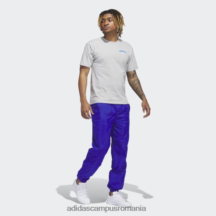 adidas campus romania pantaloni de nailon cu crinkle premium essentials bărbați albastru J266N25165