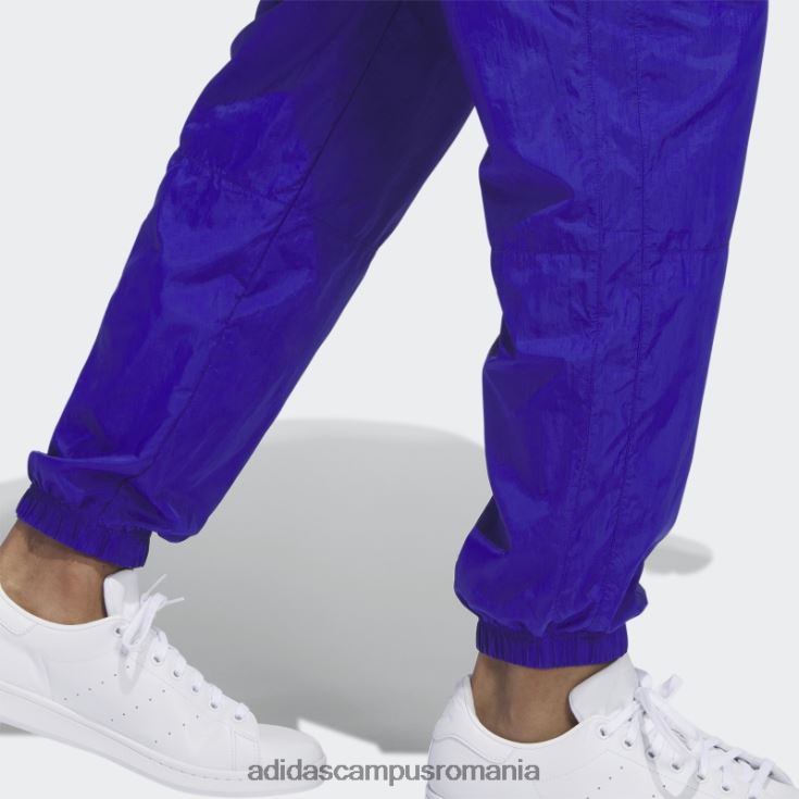 adidas campus romania pantaloni de nailon cu crinkle premium essentials bărbați albastru J266N25165