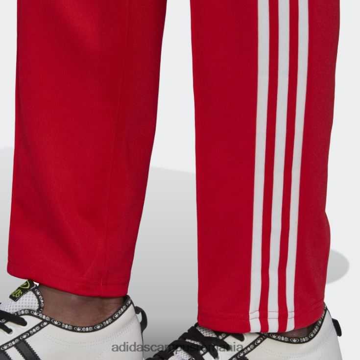 adidas campus romania pantaloni de sport adicolor classics beckenbauer primeblue roșii adidas bărbați roșu J266N26768