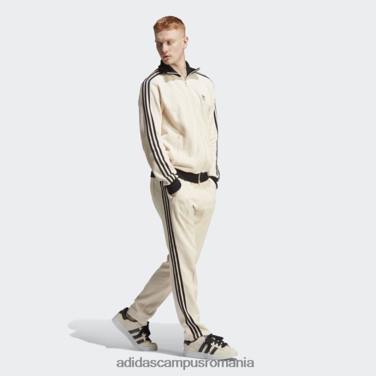 adidas campus romania pantaloni de sport adicolor classics waffle beckenbauer albi bărbați alb negru J266N26080