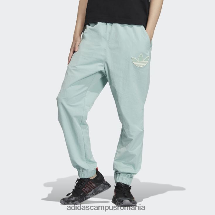 adidas campus romania pantaloni de sport adicolor verde nebulos bărbați verde/alb cețos J266N21237