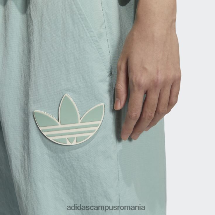 adidas campus romania pantaloni de sport adicolor verde nebulos bărbați verde/alb cețos J266N21237
