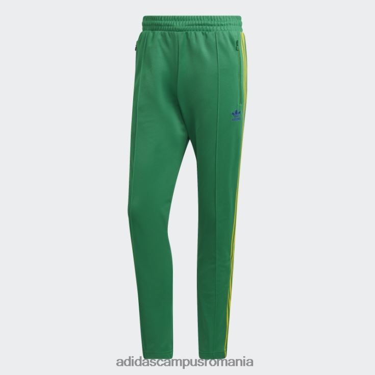 adidas campus romania pantaloni de sport beckenbauer verzi adidas bărbați verde/galben/albastru îndrăzneț J266N21320