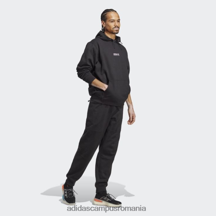 adidas campus romania pantaloni de sport de aventură negri bărbați negru J266N25220