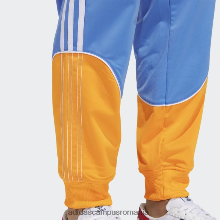 adidas campus romania pantaloni de sport din tricot auriu sst bărbați auriu/albastru J266N27366