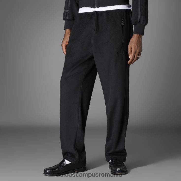 adidas campus romania pantaloni de sport firebird versiune albastră negri bărbați negru J266N26223