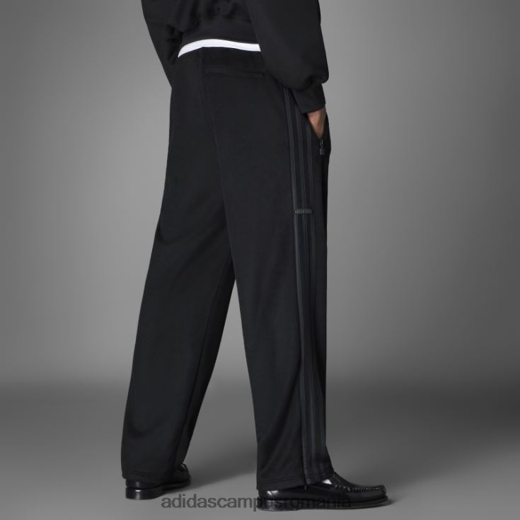 adidas campus romania pantaloni de sport firebird versiune albastră negri bărbați negru J266N26223