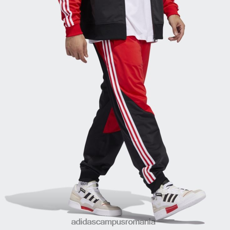 adidas campus romania pantaloni de sport roșii sst blocați bărbați roșu/negru J266N27067