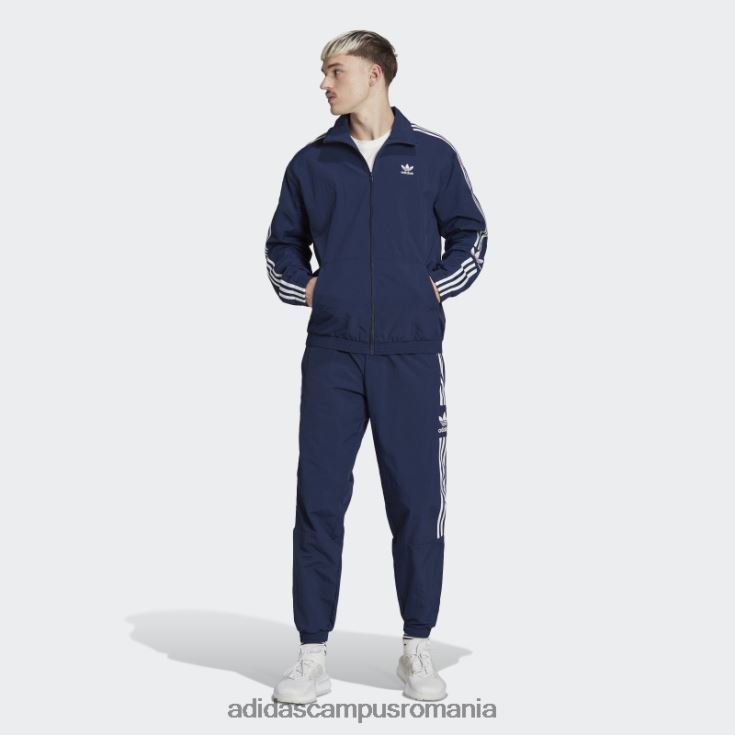 adidas campus romania pantaloni de trening adicolor classics trefoil cu blocare noapte indigo adidas bărbați indigo de noapte J266N213224