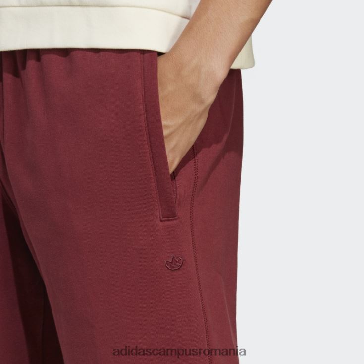 adidas campus romania pantaloni de trening adicolor contempo french terry rosii bărbați roșu J266N26134