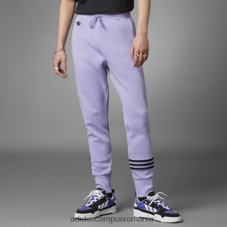 adidas campus romania pantaloni de trening adicolor neuclassics lila bărbați liliac J266N24831