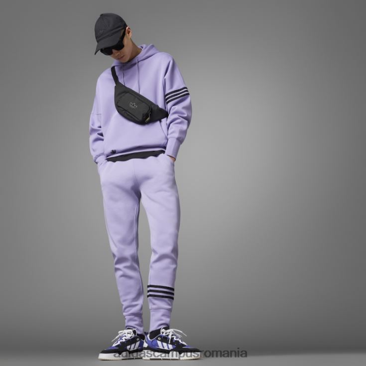 adidas campus romania pantaloni de trening adicolor neuclassics lila bărbați liliac J266N24831