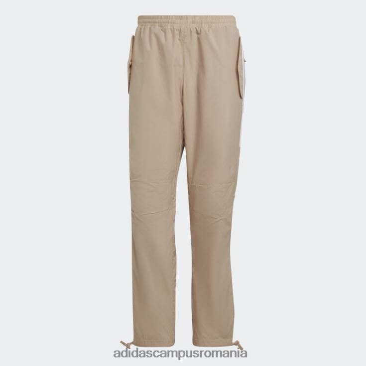 adidas campus romania pantaloni de trening adicolor parley bej bărbați bej J266N215040