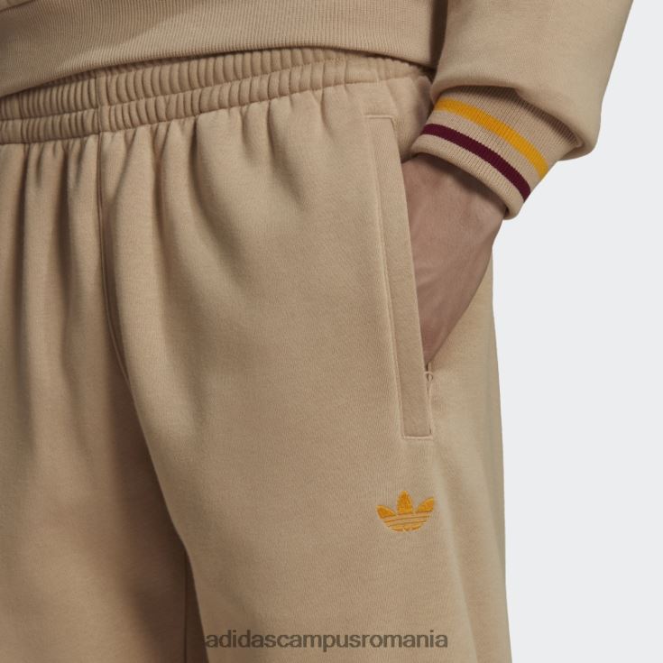 adidas campus romania pantaloni de trening bej de varsity bărbați bej J266N27337