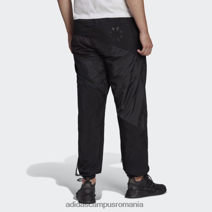 adidas campus romania pantaloni de trening țesut complet bloc adicolor negru bărbați negru J266N214695