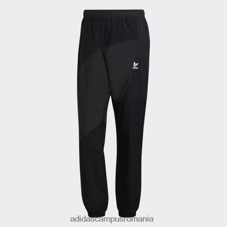 adidas campus romania pantaloni de trening țesut complet bloc adicolor negru bărbați negru J266N214695