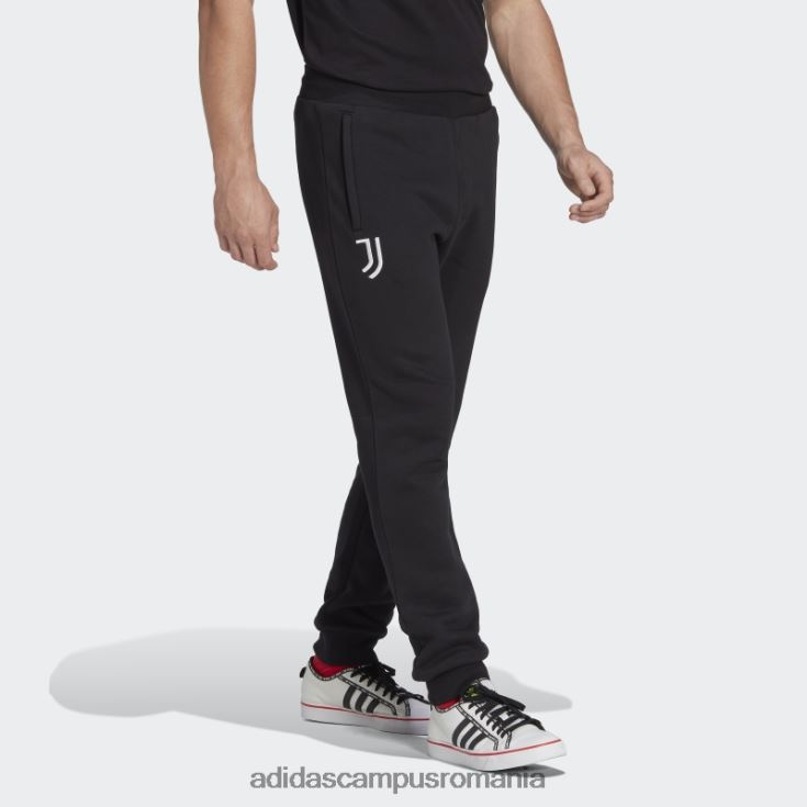 adidas campus romania pantaloni de trening juventus essentials trefoil negru bărbați negru J266N213826