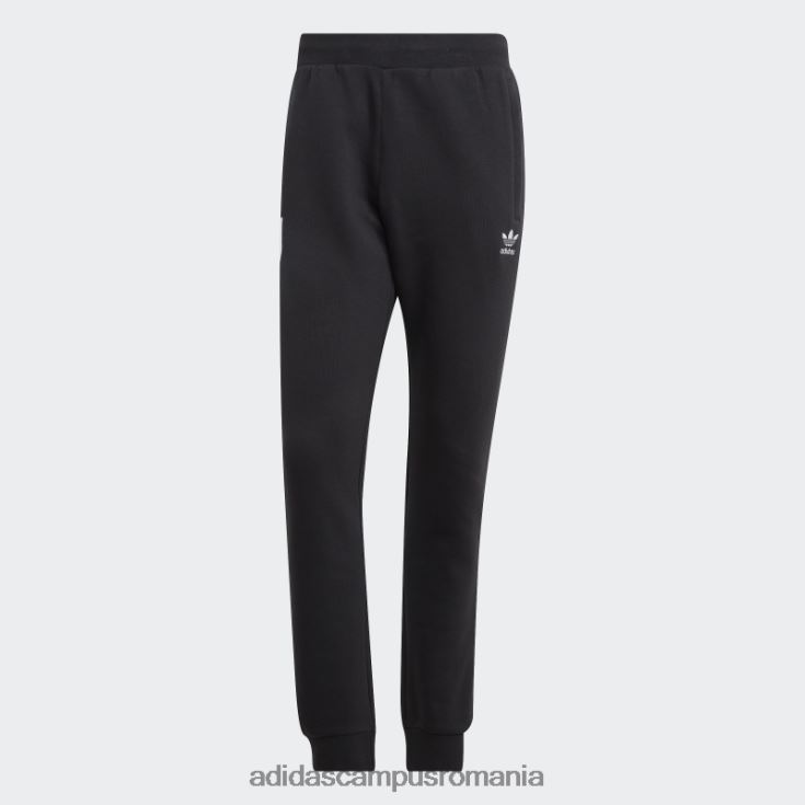 adidas campus romania pantaloni de trening juventus essentials trefoil negru bărbați negru J266N213826