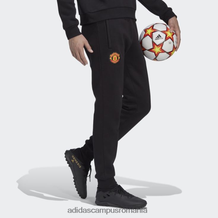 adidas campus romania pantaloni de trening negru manchester united essentials trefoil adidas bărbați negru J266N214085