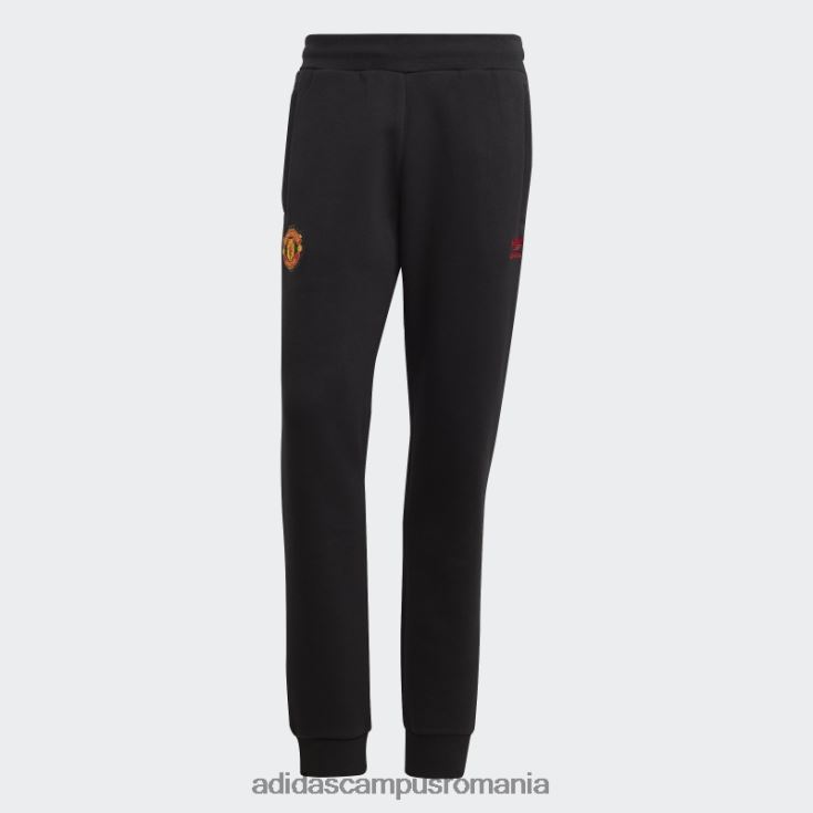 adidas campus romania pantaloni de trening negru manchester united essentials trefoil adidas bărbați negru J266N214085