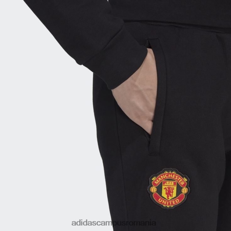 adidas campus romania pantaloni de trening negru manchester united essentials trefoil adidas bărbați negru J266N214085
