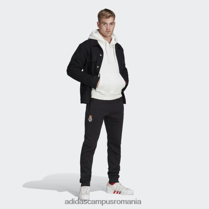 adidas campus romania pantaloni de trening negru real madrid essentials trefoil adidas bărbați negru J266N214229