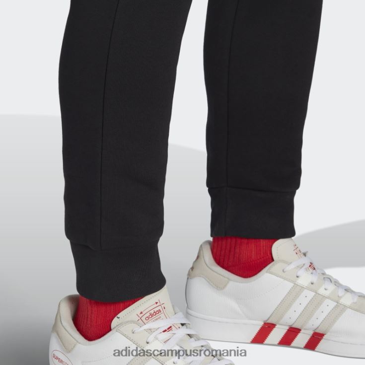 adidas campus romania pantaloni de trening negru real madrid essentials trefoil adidas bărbați negru J266N214229