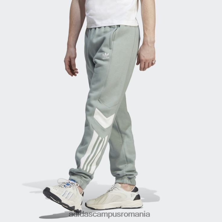 adidas campus romania pantaloni de trening rekive verde argintiu fierbinte bărbați verde argintiu J266N25451