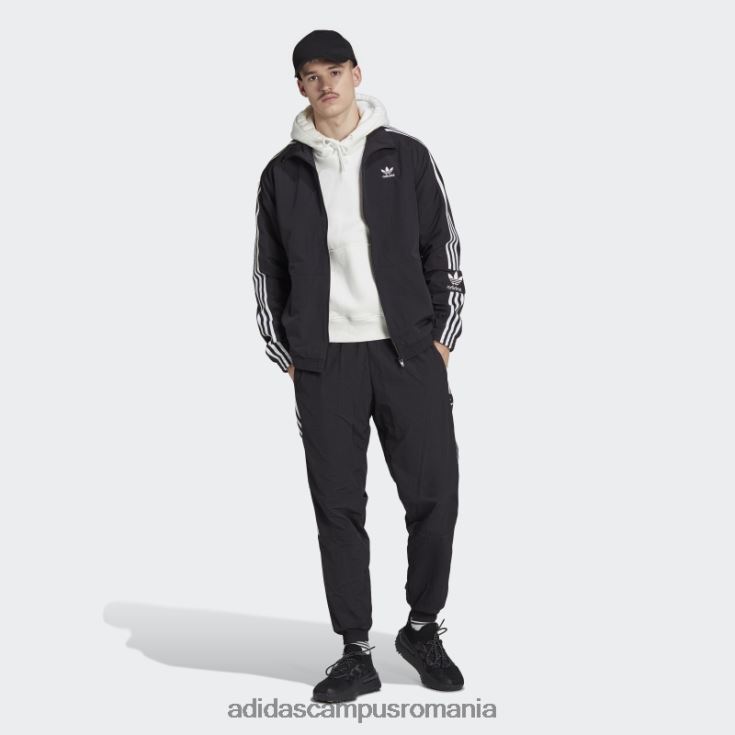 adidas campus romania pantaloni de trening trifoil cu blocare adicolor classics negru bărbați negru J266N213111