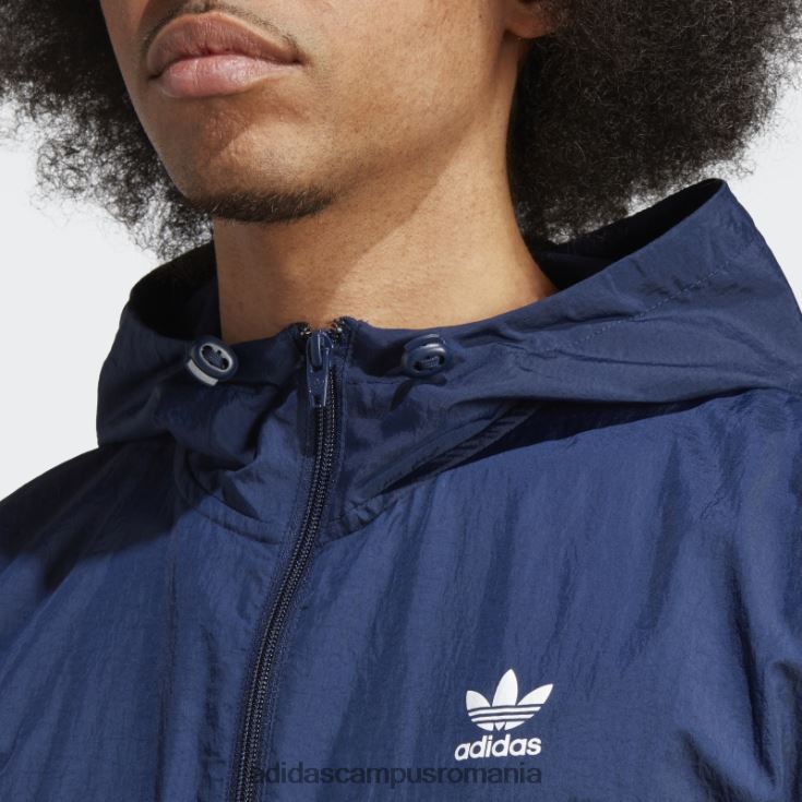 adidas campus romania pantaloni de vânt de noapte indigo trefoil essentials adidas bărbați indigo de noapte J266N25385