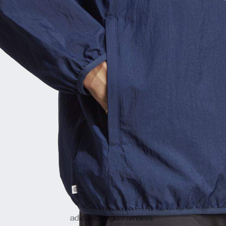 adidas campus romania pantaloni de vânt de noapte indigo trefoil essentials adidas bărbați indigo de noapte J266N25385