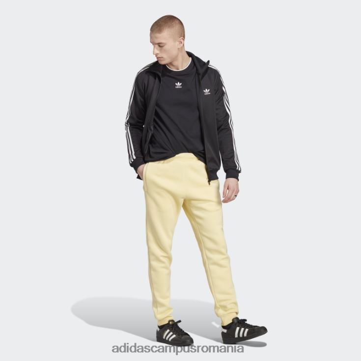 adidas campus romania pantaloni esentiali trefoil galbeni bărbați galben J266N25584