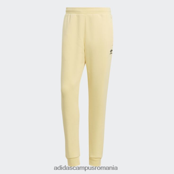 adidas campus romania pantaloni esentiali trefoil galbeni bărbați galben J266N25584