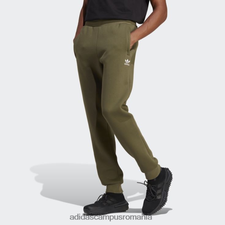 adidas campus romania pantaloni esentiali trefoil olive bărbați măsline J266N24984