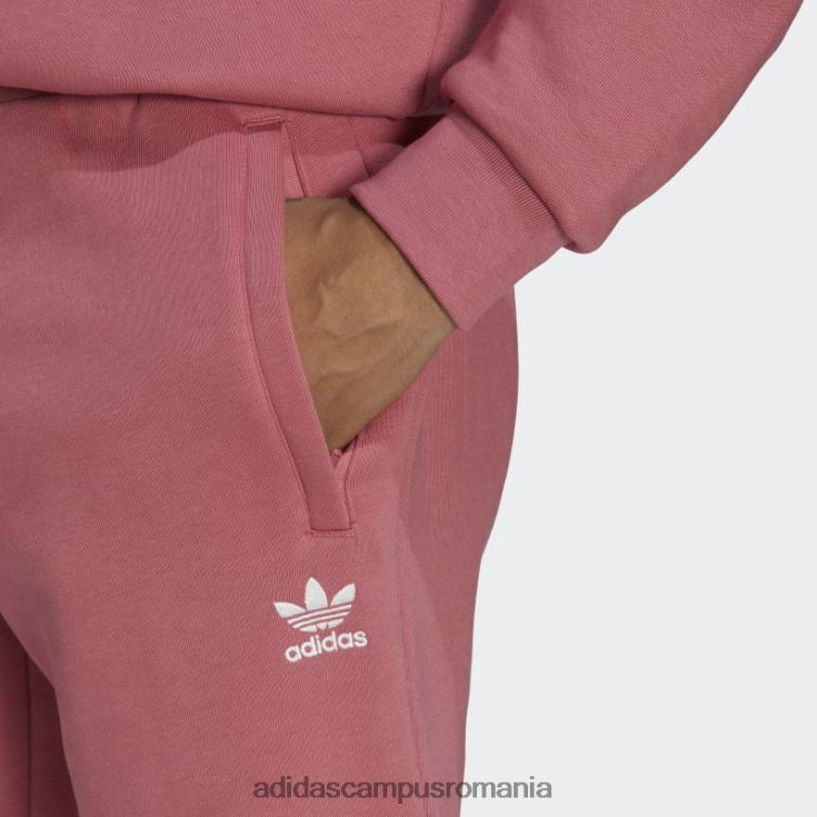 adidas campus romania pantaloni esentiali trefoil roz bărbați roz J266N26341