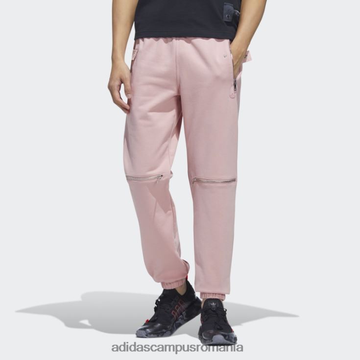 adidas campus romania pantaloni mov din tricot cu fermoar bărbați mov J266N21541