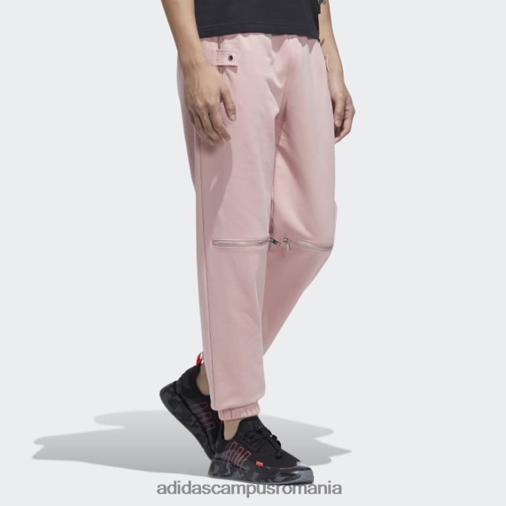 adidas campus romania pantaloni mov din tricot cu fermoar bărbați mov J266N21541