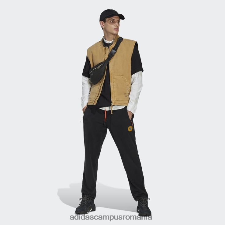 adidas campus romania pantaloni negri din fleece polar wander hour adidas bărbați negru J266N27065