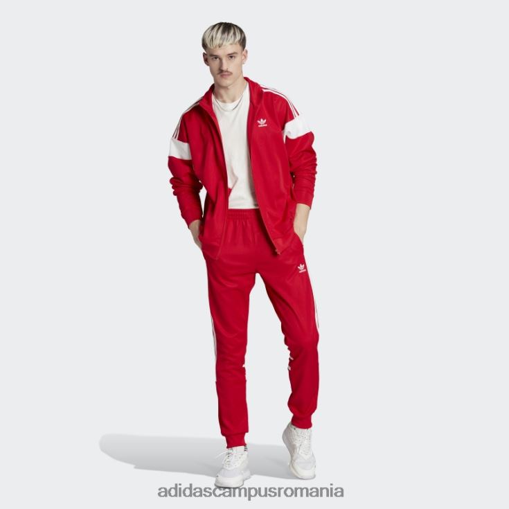 adidas campus romania pantaloni scarlet adicolor classics cutline bărbați stacojiu J266N25398