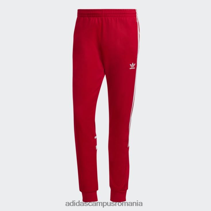 adidas campus romania pantaloni scarlet adicolor classics cutline bărbați stacojiu J266N25398