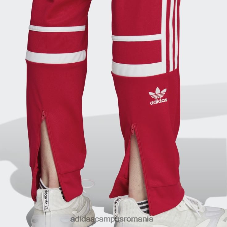 adidas campus romania pantaloni scarlet adicolor classics cutline bărbați stacojiu J266N25398
