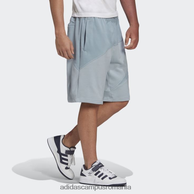 adidas campus romania pantaloni scurți adicolor interlock gri bărbați gri J266N214720