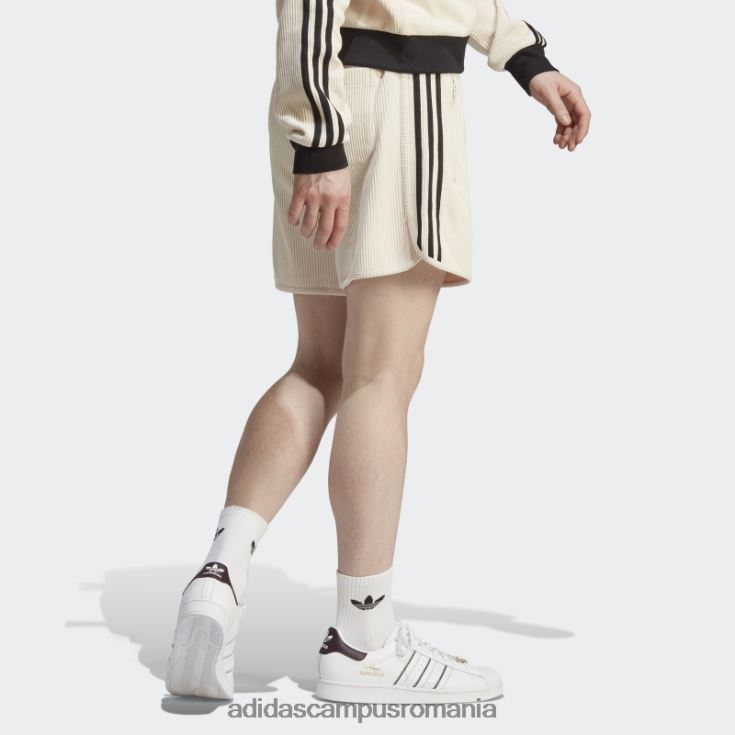 adidas campus romania pantaloni scurți adidas clasici waffle alb adicolor bărbați alb J266N26081