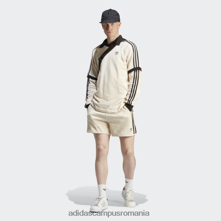 adidas campus romania pantaloni scurți adidas clasici waffle alb adicolor bărbați alb J266N26081