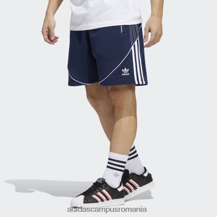 adidas campus romania pantaloni scurți blumarin sst fleece adidas bărbați bleumarin/alb J266N214625