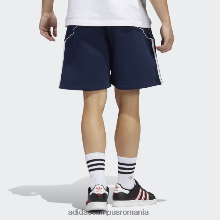 adidas campus romania pantaloni scurți blumarin sst fleece adidas bărbați bleumarin/alb J266N214625